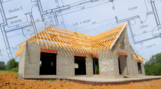 Construction d'une maison